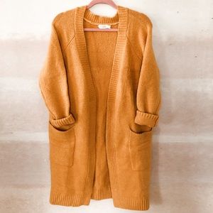 Midi pocket cardigan